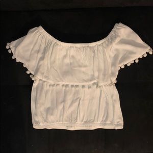 Off the shoulder shirt